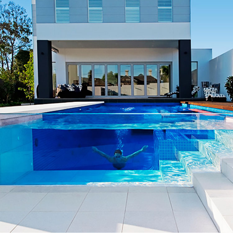 How Many Acrylic Swimming Pool Designs Are There - Leyu Acrylic Factory