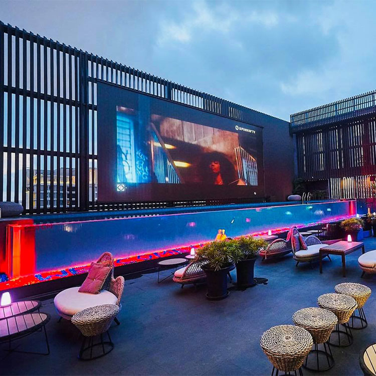 Piscina panel de pared acr&iacute;lico Leyu Acuario F&aacute;brica de acr&iacute;lico ha'e pe profesionalv&eacute;va - Leyu