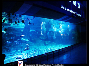 A Company Manufactures Rectangular Aquariums And Customs Shaped Fish Tank -Leyu Acrylic Sheet Products Factory