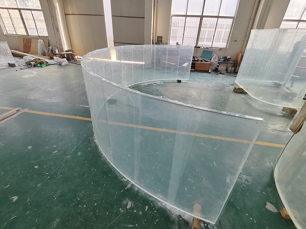 Acrylic Swimming Pool Order - Swimming Pool Panel Material Leyu is Your Best Choice - Leyu