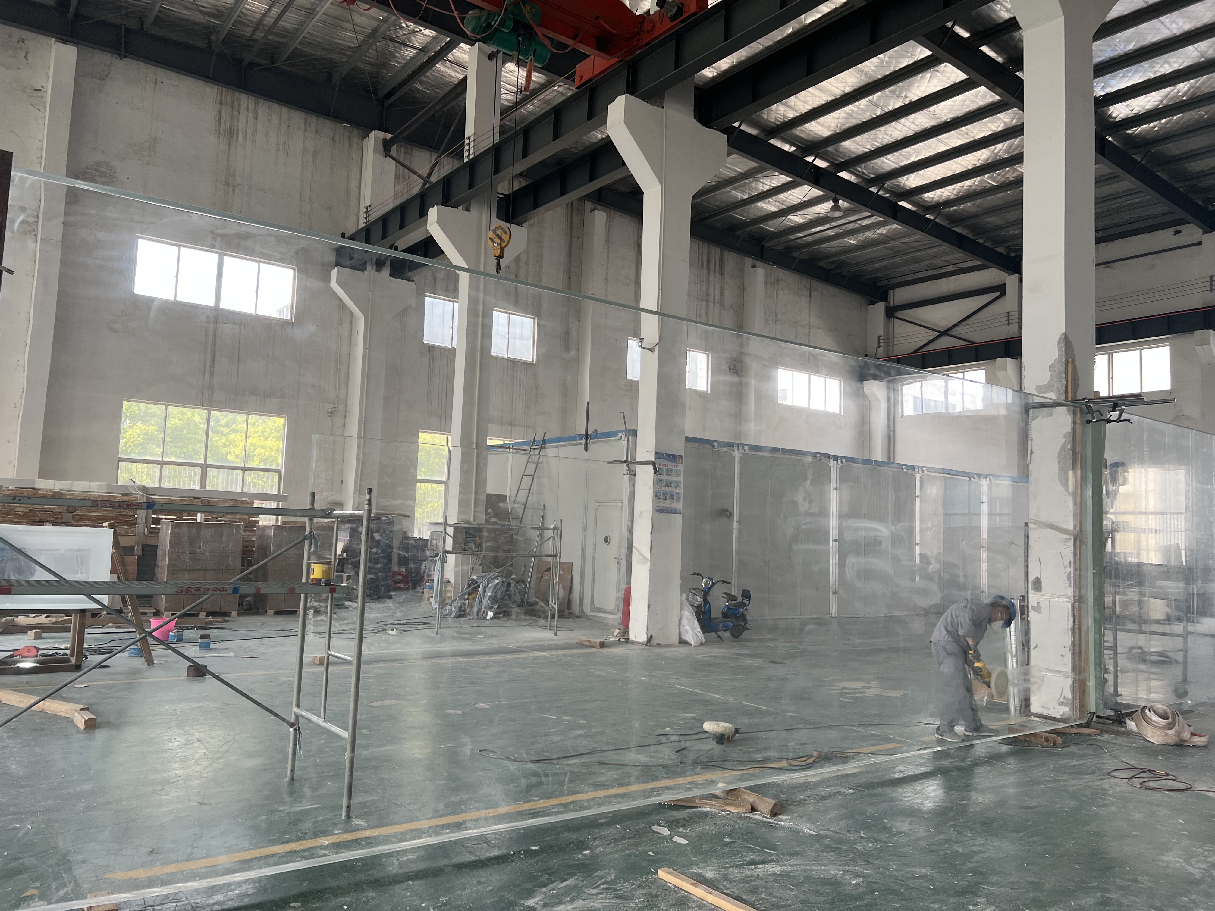  Panel Jendela Akrilik Akuarium Besar - LEYU