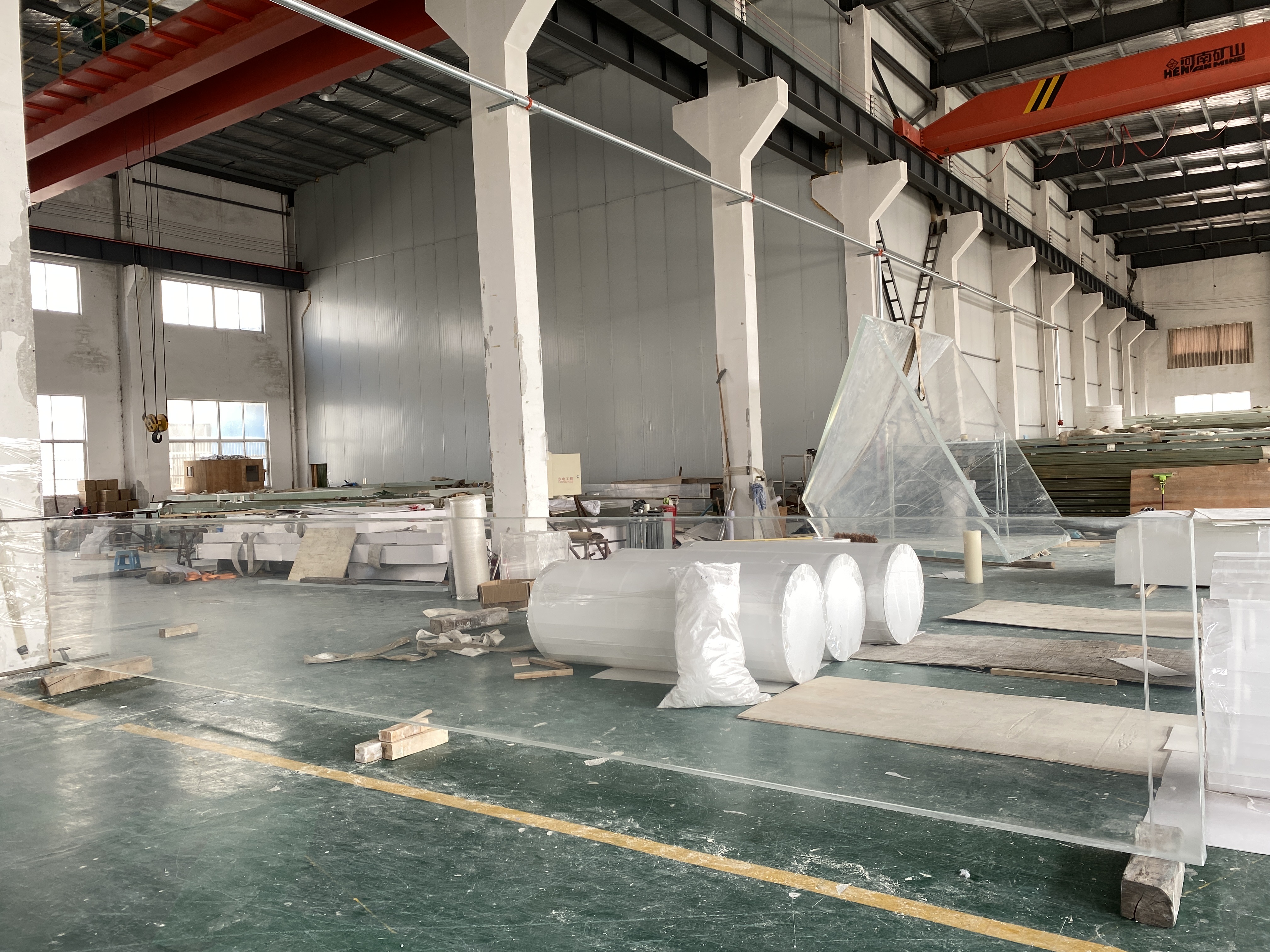  Panel Jendela Akrilik Akuarium Besar - LEYU