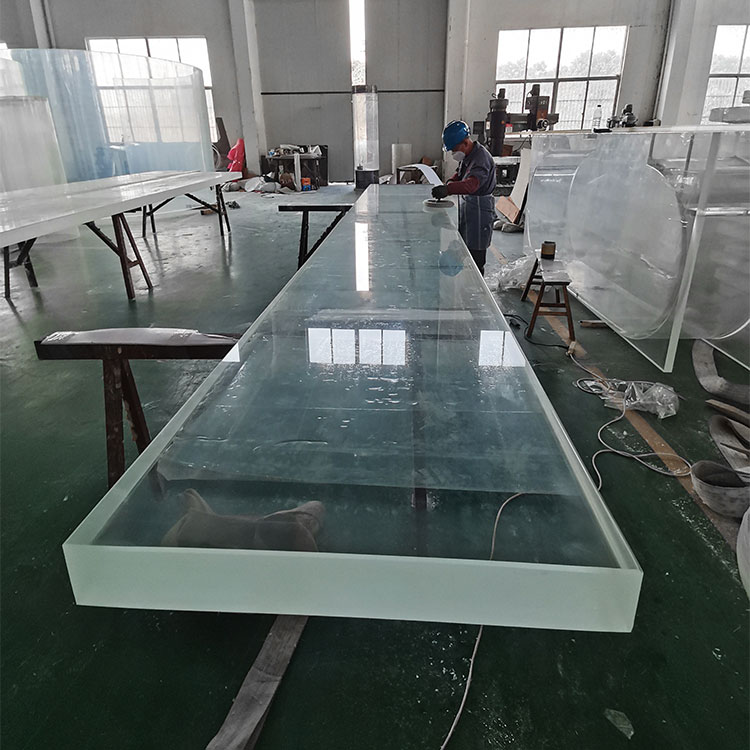 Leyu Acrylic Aquarium ፋብሪካ ከፍተኛው 800ሚሜ ውፍረት ላለው aquarium የ acrylic sheets ይሸጣል - ሌዩ