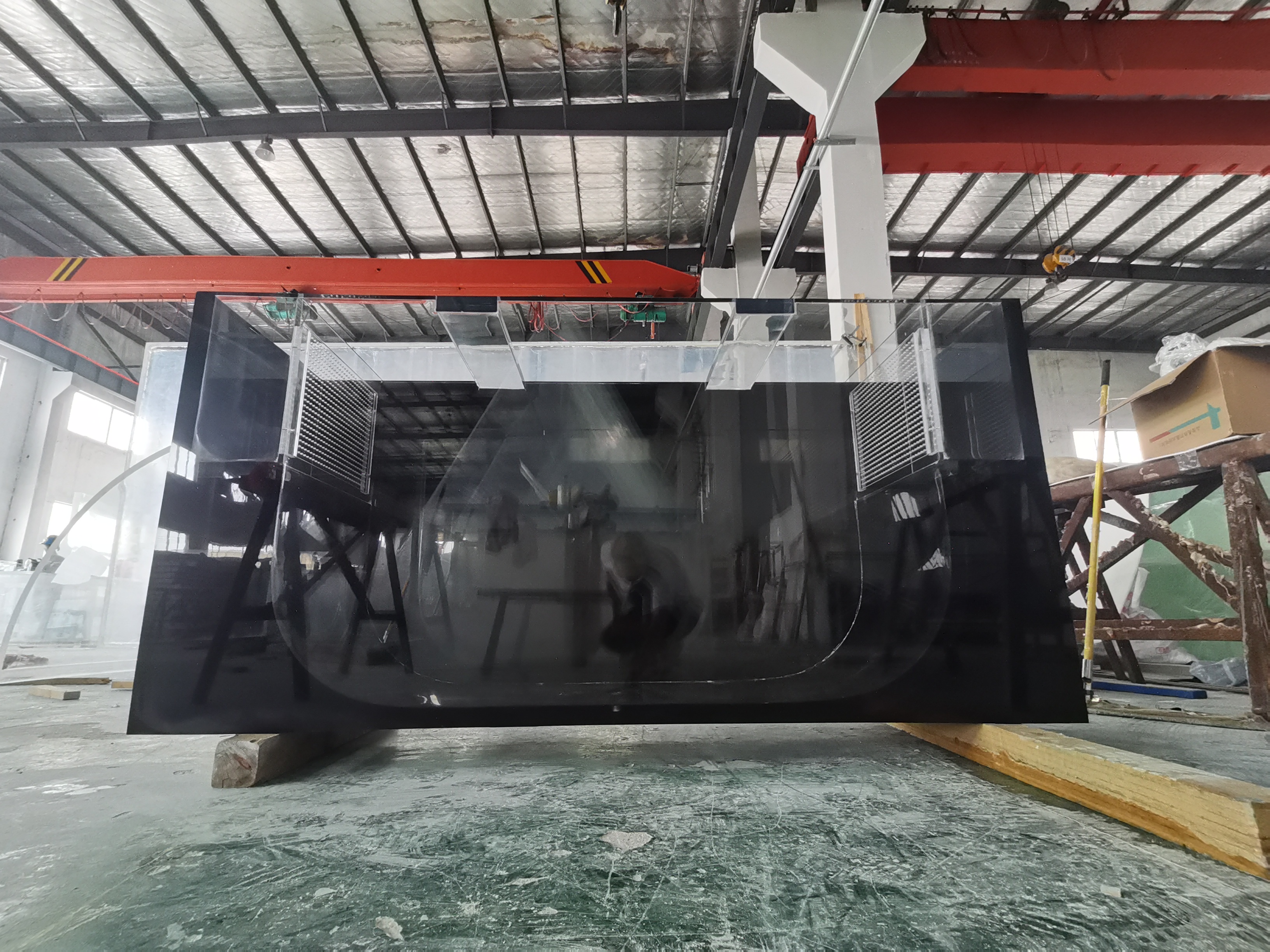 Professionele pasgemaakte akriel-akwariumvervaardigers en -bouers - Leyu 