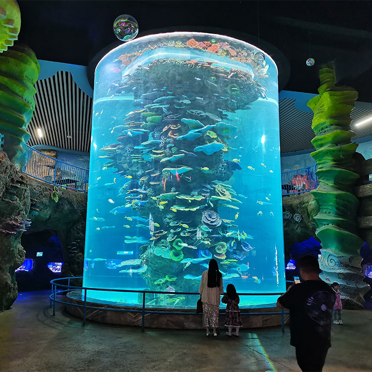 The world's best acrylic aquarium manufacturer Leyu Acrylic Factory is an aquarium builder - Leyu
