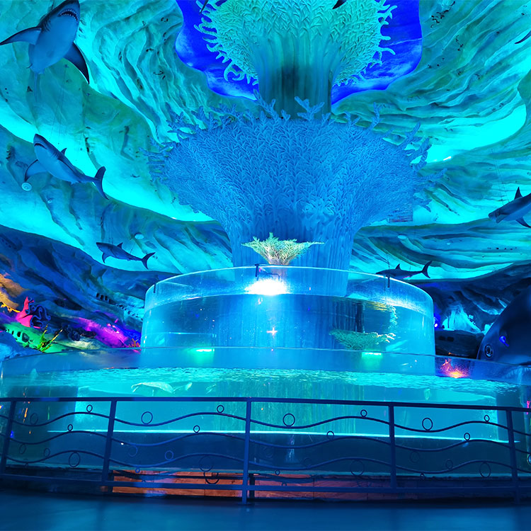Supplier of Large Acrylic Aquarium Cylinder-Leyu Acrylic Sheet Products Factory