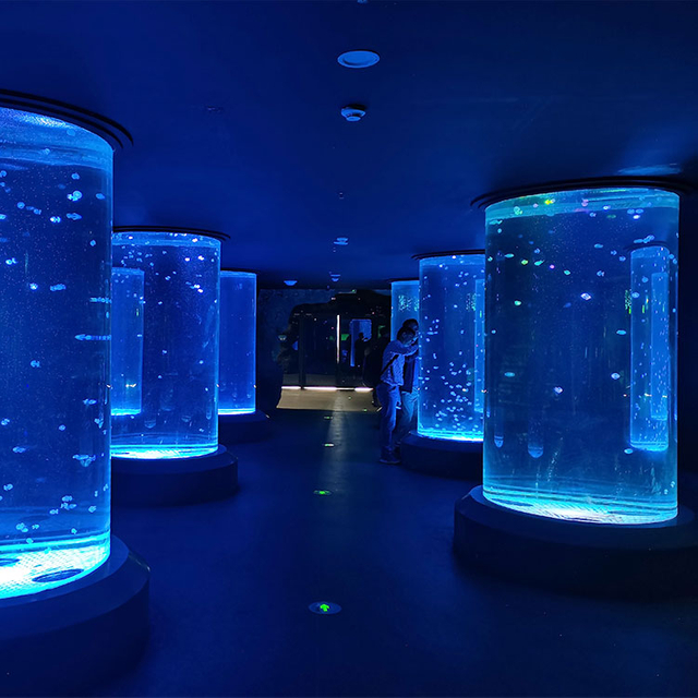 កន្លែងដែលត្រូវទិញ Jellyfish Cylinder Aquarium - Leyu